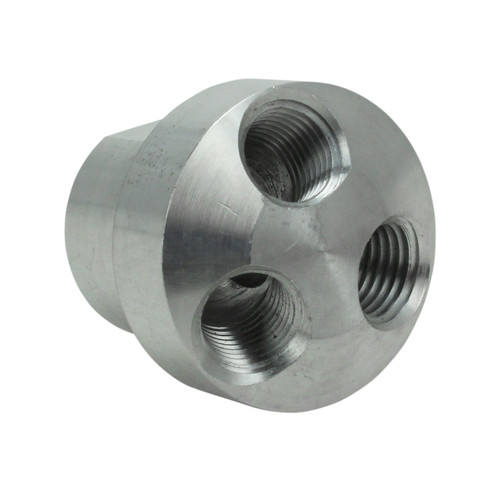 Air Manifold 1/4" Inlet 3 Outlets 1/4" - 685-4BK