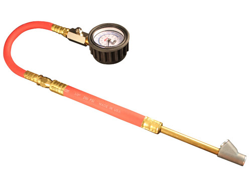 Jauge de pression de pneu à cadran de portée étendue