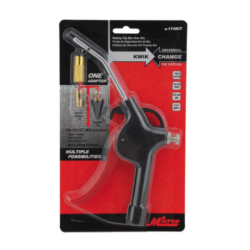 4" Blow Gun, Vari, Tip Kit