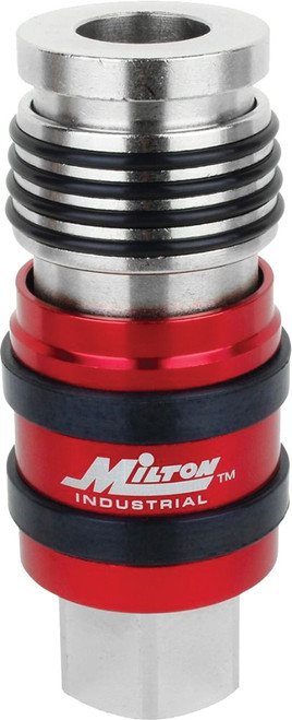 PG91 - G-STYLE UNIVERSAL SAFETY EXHAUST INDUSTRIAL COUPLER, 1/2" FNPT X 1/2" BODY FLOW (ACCEPTS G-STYLE .125 & .375)