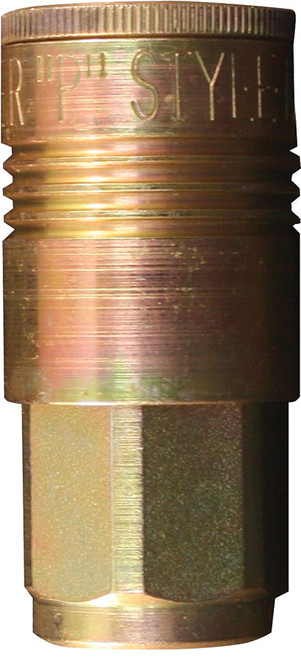PG87 - 1/4" FEMALE COUPLER P-STYLE