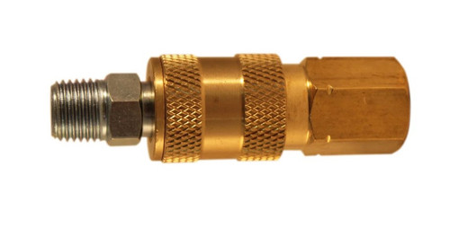 "V" Style Hi-Flow Coupler & Plug Combo