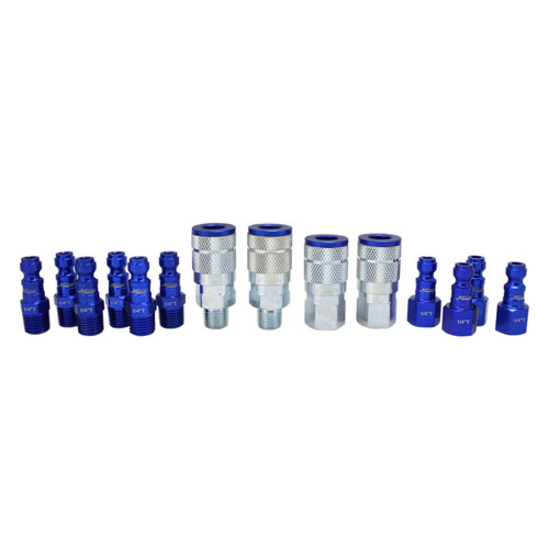 Kit, 14pc T style 1/4"