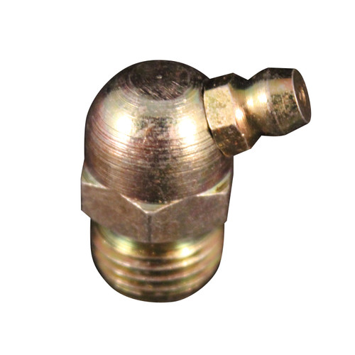 Raccord de graisse 1/4"- 18 Fils de tuyaux, court - 67.5 °, 5pk