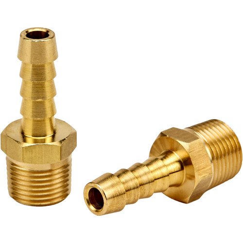 3/8" M. End, 3/8" ID Hose, 2/cd