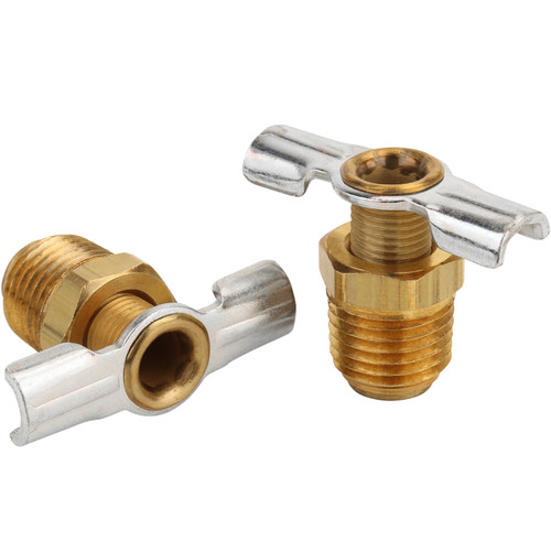 1/4" Drain Cock, 2/cd
