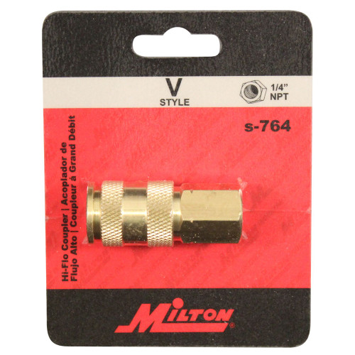 HI-Flo V-Style 'A,M,V' 1/4" FNPT Brass Body - S-764
