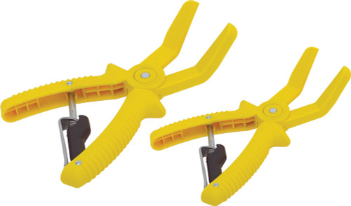 PG198 - 6" & 8" HOSE PINCH-OFF CLAMPS, 1-1/4" DIAMETER CAP.