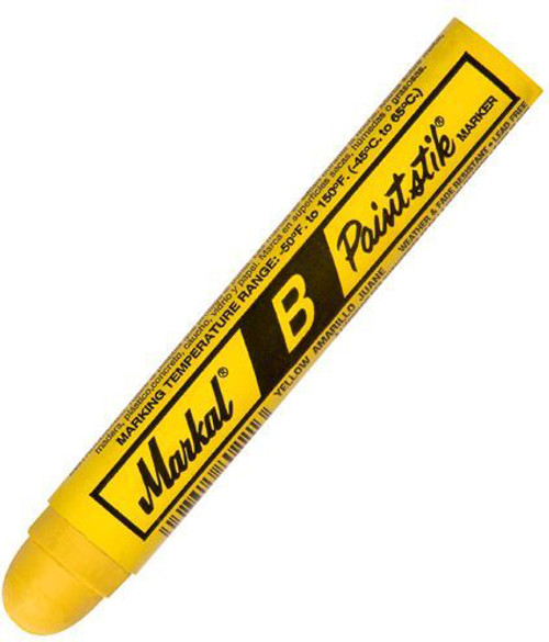 8 Paintstik Markers. Led free non-toxic. Yellow