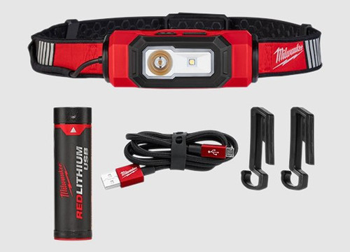 USB RECHRGBLE BEACON HARD HAT LIGHT