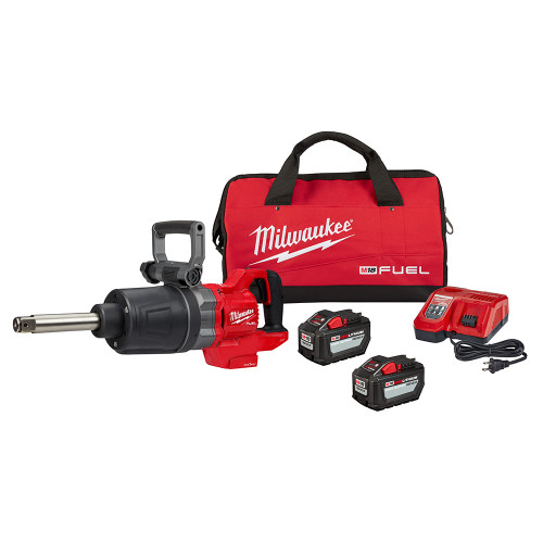 PG56  -  M18 FUEL™ 1" DRIVE D-HANDLE EXTENDED ANVIL HIGH TORQUE IMPACT WRENCH W/ ONE-KEY™ KIT, 2000 FT-LB LOOSENING /1900 FT-LB FASTENING