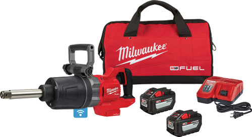 PG56 - CARBURANT™ M18 PRISE 1" ENCLUME ALLONGÉE À POIGNÉE EN D COUPLE ÉLEVÉ CLÉ À CHOCS AVEC KIT À™ CLÉ UNIQUE, DESSERRAGE DE 2000 PI-LB / FIXATION DE 1900 FT-LB