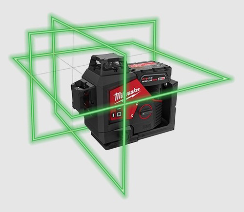 M12 GREEN 3 PLANE LASER KIT