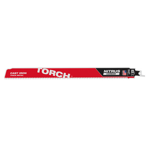 PG115  -  12" SAWZALL® TORCH™ WITH NITRUS CARBIDE™ BLADE, 7 TPI, PACK OF 1