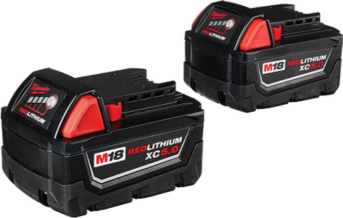 PG66 - BATTERIES À CAPACITÉ ÉTENDUE M18™ REDLITHIUM™ XC5.0, PACK 2