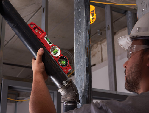 PG333 - 10" DIE CAST MAGNETIC TORPEDO LEVEL WITH 360 DEGREE LOCKING VIAL