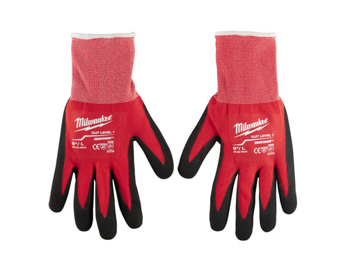 (12) CUT 1 NITRILE GLOVES 12 PK - L