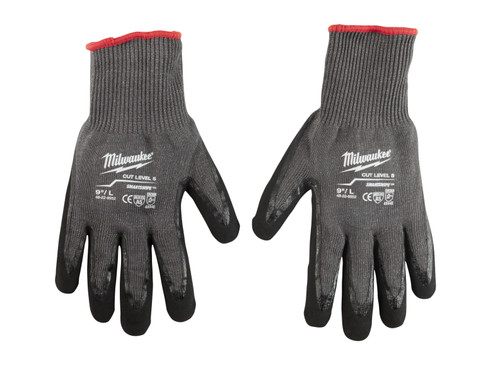 (6) CUT 5 NITRILE GLOVES - L