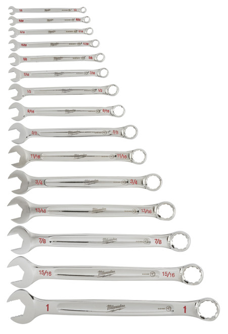 15-PC SAE COMBO WRENCH KIT