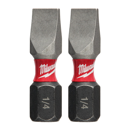 2PK 1IN INSERT BIT SL 1/4