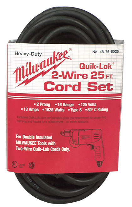 25FT 16-2S Q-LOK CORDSET