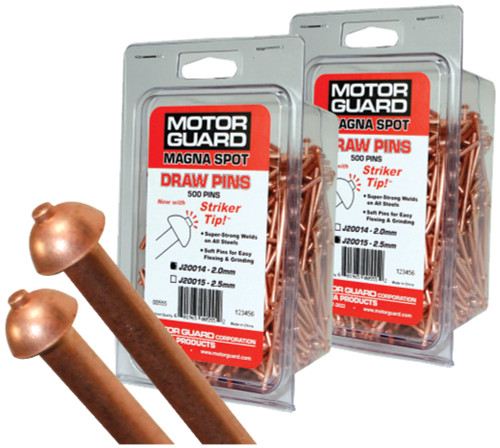 PG311 - GOUPILLES DE TRACTION À POINTE™ DE PERCUTEUR MAGNA-SPOT™ DE 2,0 MM