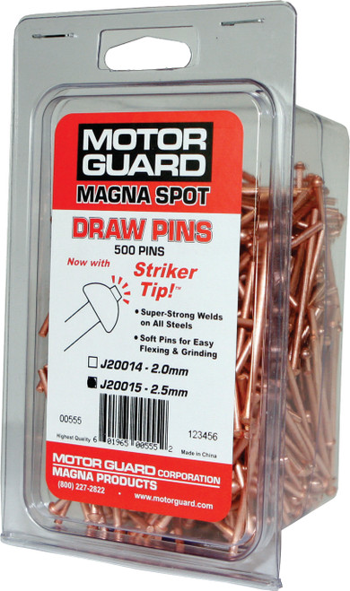 PG309 - GOUPILLES DE TIRAGE DE 2,5 MM À POINTE™ DE PERCUTEUR MAGNA-SPOT™