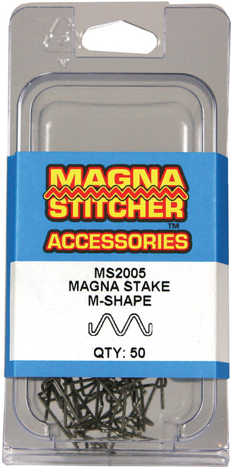PG296 - REPLACEMENT MAGNA-STAKES™, M-SHAPE, PACK OF 50