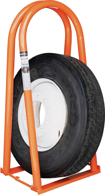 PG346  -  2-BAR PORTABLE & FOLDABLE TIRE INFLATION CAGE, FITS TIRES 50" OD X 16" LARGE, 130 PSI MAX.