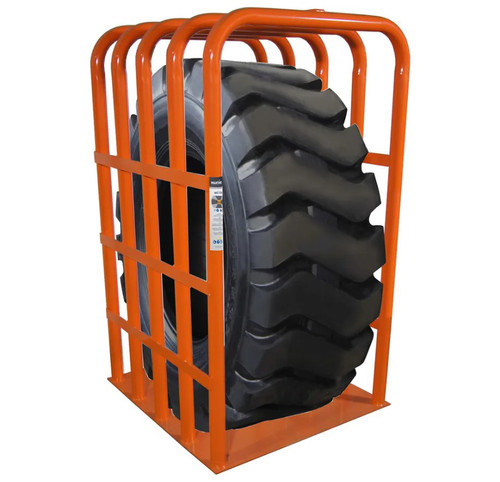 CAGE DE GONFLAGE DE PNEU OTR DE 5 BAR 62 » OD X 33 » W