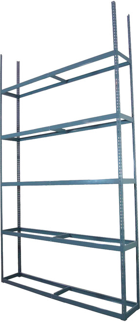 PG355 - 5-TIER TIRE SHELVING RACK FOR PASSENGER & LIGHT TRUCK TIRES, 55 TIRES/2500 LB CAP.