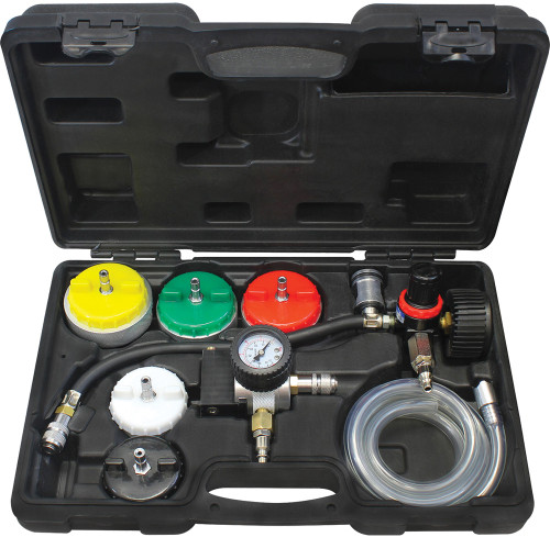 PG369 - KIT DE TEST DE PRESSION ET DE REMPLISSAGE DU SYSTÈME DE REFROIDISSEMENT ROBUSTE