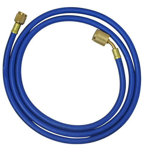 72” Blue Hose w/Shut-Off Valve Fitting