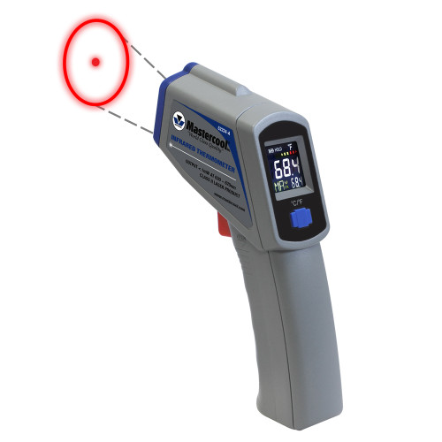Infrared Thermometer with Laser (12:1)