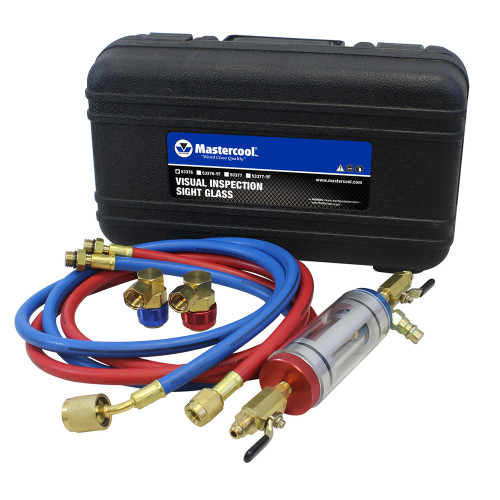 R134A Climatisation Système d’inspection visuelle Vue Verre W/R134A Attelages manuels