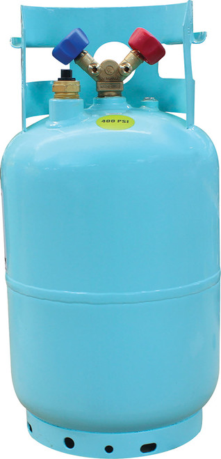 30 lb. D.O.T. Tank w/float R134a (Blue)
