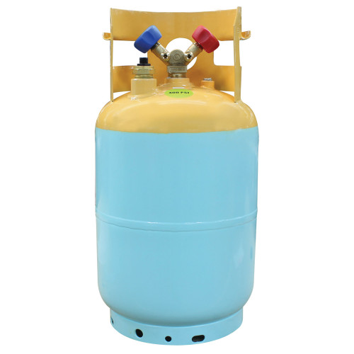 30 lb. D.O.T. Tank Blue/Yellow