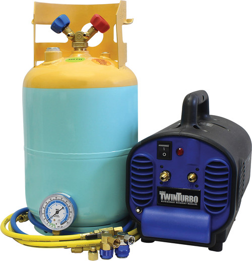 PG10 - MACHINE DE RÉCUPÉRATION DU RÉFRIGÉRANT POUR R134A ET R1234YF CONTAMINÉS