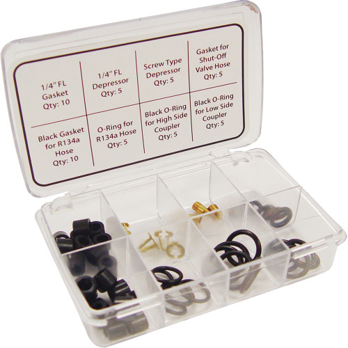 R12/R134a Assortiment de pièces de rechange de tuyaux de charge