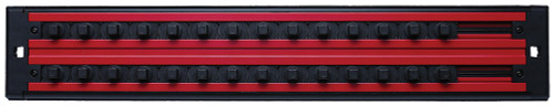PG215 - 3/8" DR. 2-ROW LOCK-A-SOCKET TRAY, RED