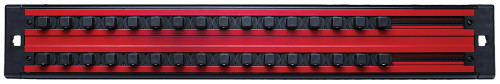 PG215 - 1/2" DR. 2-ROW LOCK-A-SOCKET TRAY, RED