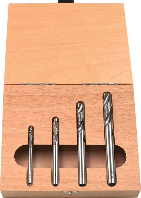 PG125 - 4-PC CARBIDE TIP DRILL BIT SET, 3MM, 4MM, 6MM, 7MM
