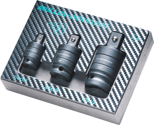 PG142 - 3-PC POLYGON PINLESS IMPACT UNI-JOINT KIT, 1/4", 3/8", 1/2" DR.