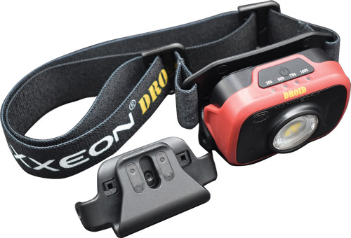PG38 - WORKSTAR® 500 DROID TECHNICIAN’S RECHARGEABLE MINI HEADLAMP, 400/160 LUMENS