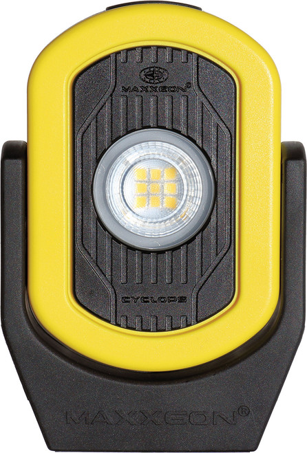 PG413 - 720 LUMENS CYCLOPS™ RECHARGEABLE MAGNETIC AREA LIGHT, YELLOW