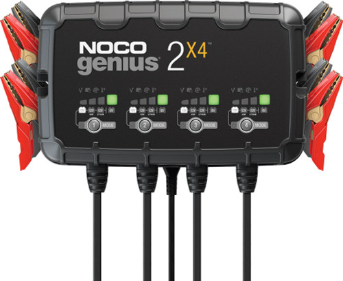 PG9 - 6/12V 8 AMP 4-BANK BATTERY CHARGER/MAINTAINER, 2A PER BANK, 120W OUTPUT