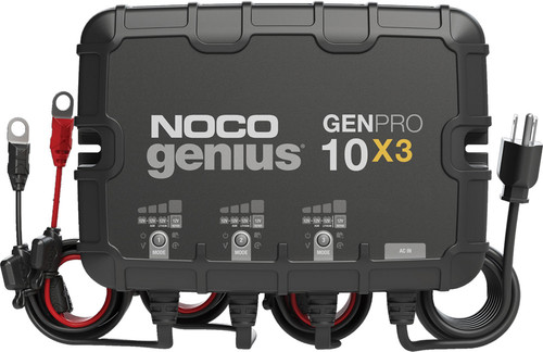 PG13 - 12V 3-BANK WATERPROOF ON-BOARD BATTERY CHARGER, 10A, 450W