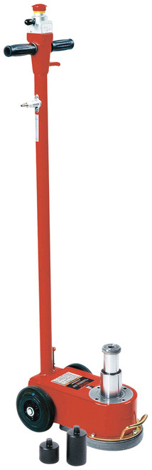 PG220 - CRIC TÉLESCOPIQUE À AIR/HYDRAULIQUE DE 33/20 TONNES D’UNE CAPACITÉ DE 33/20 TONNES, HAUTEUR DE LEVAGE FAIBLE/ÉLEVÉE : 6"/12 »