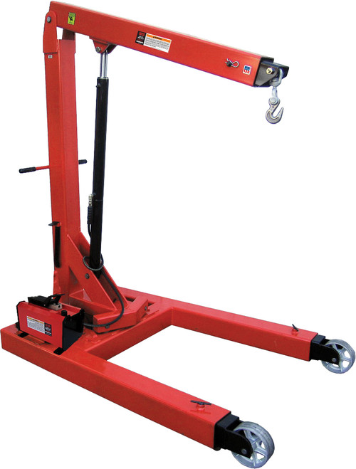 Grue d’atelier de 3 tonnes avec pompe à air / hydraulique