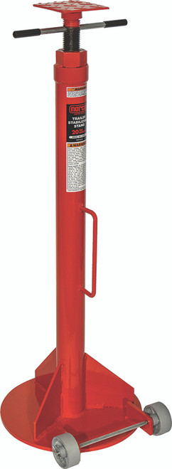 PG242 - 20 TON CAPACITY TRAILER STABILIZER STAND WITH WHEELS - U.S.A.